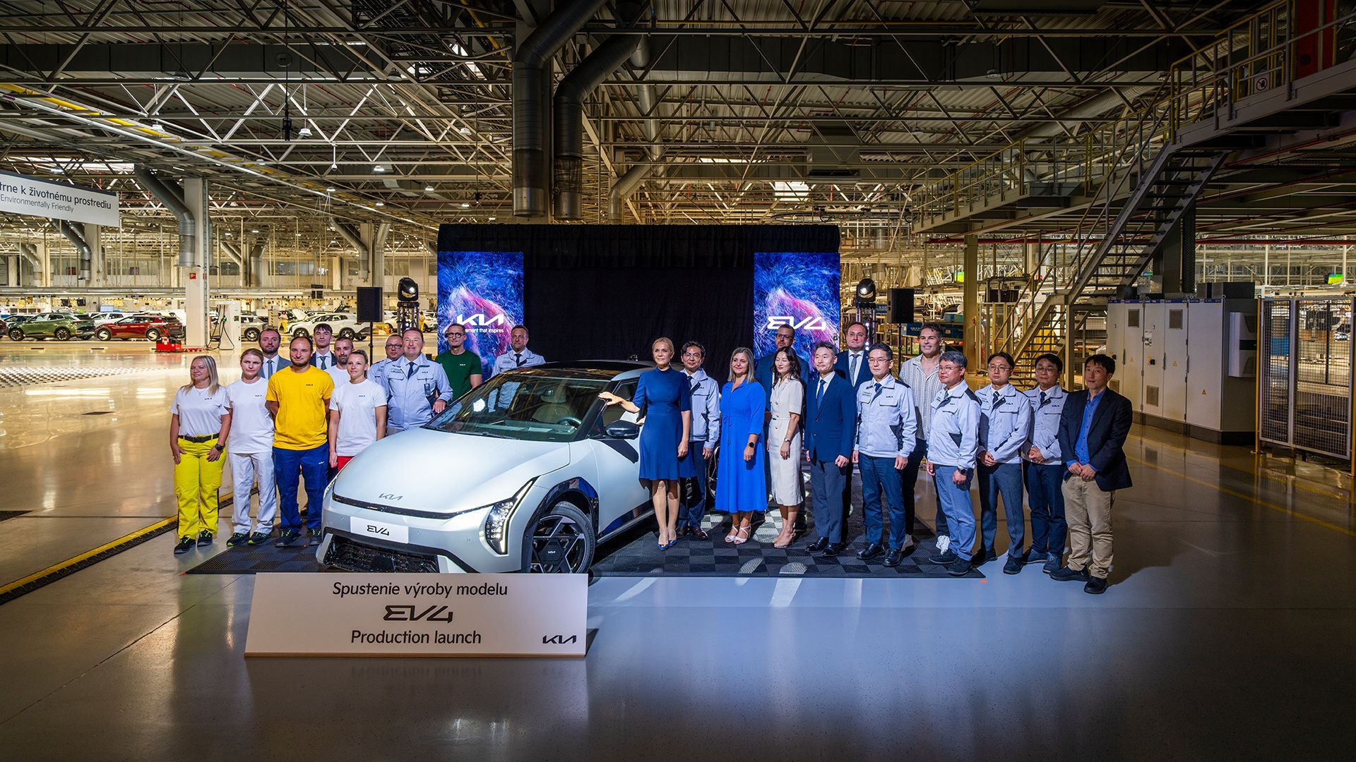 Kia EV4 zahájení výroby Slovensko