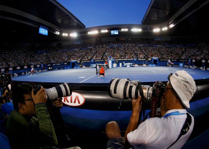 Tomáš Berdych v semifinále Australian Open 2014