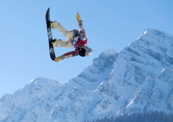 Sage Kotsenburg z USA na OH v Soči 2014