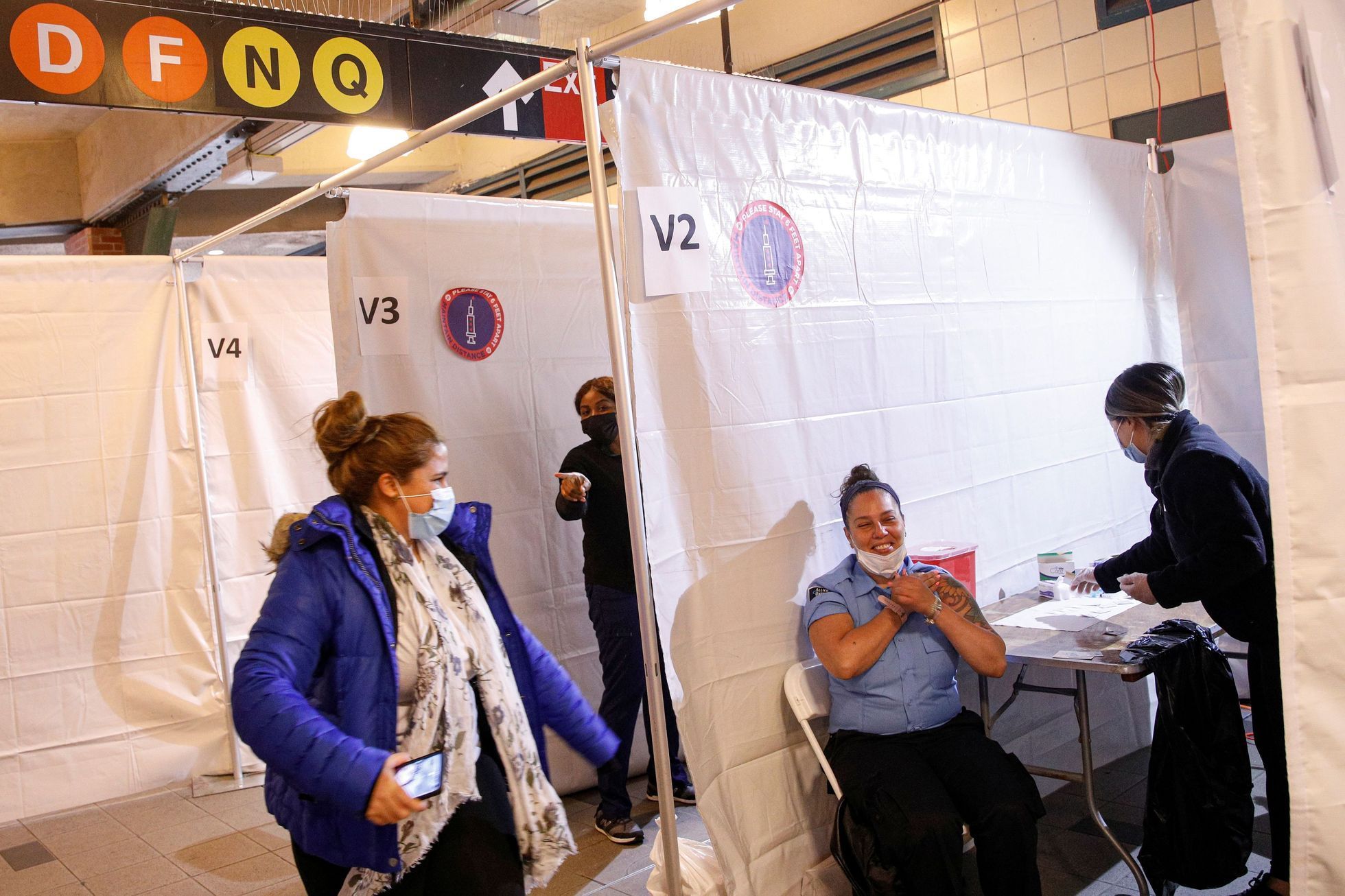koronavirus očkování neobvyklá očkovací místa