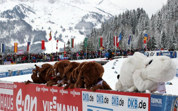 Biatlon, SP  Hochfilzen: maskoti