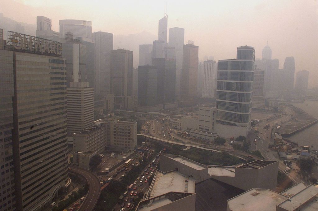 Foto: Podívejte se, jak smog zahaluje život ve městech - Čína