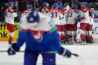 Češi slaví vítězství v zápase Česko - Slovensko na MS 2023