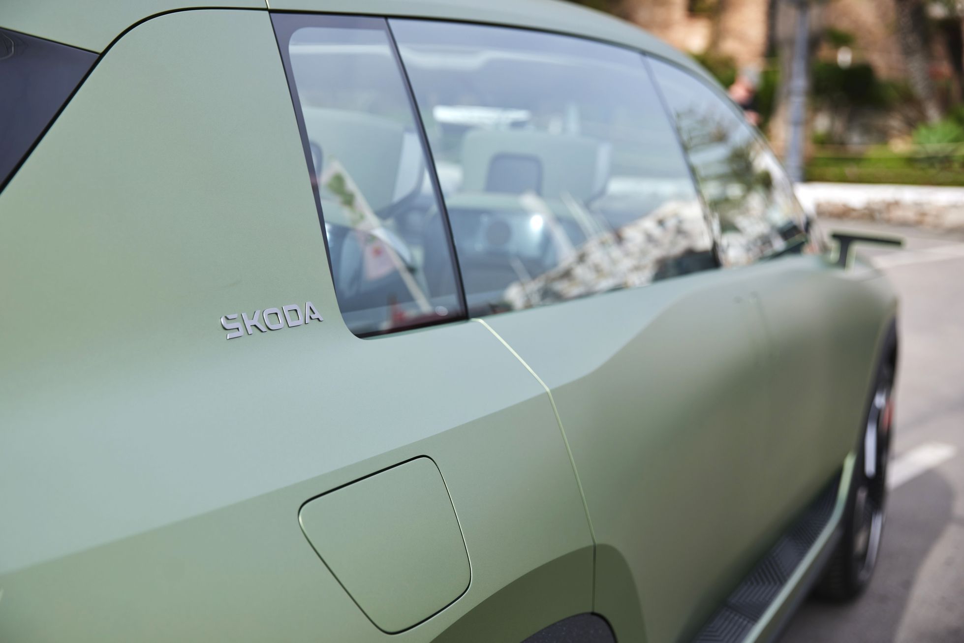 Škoda Vision 7S živé fotky