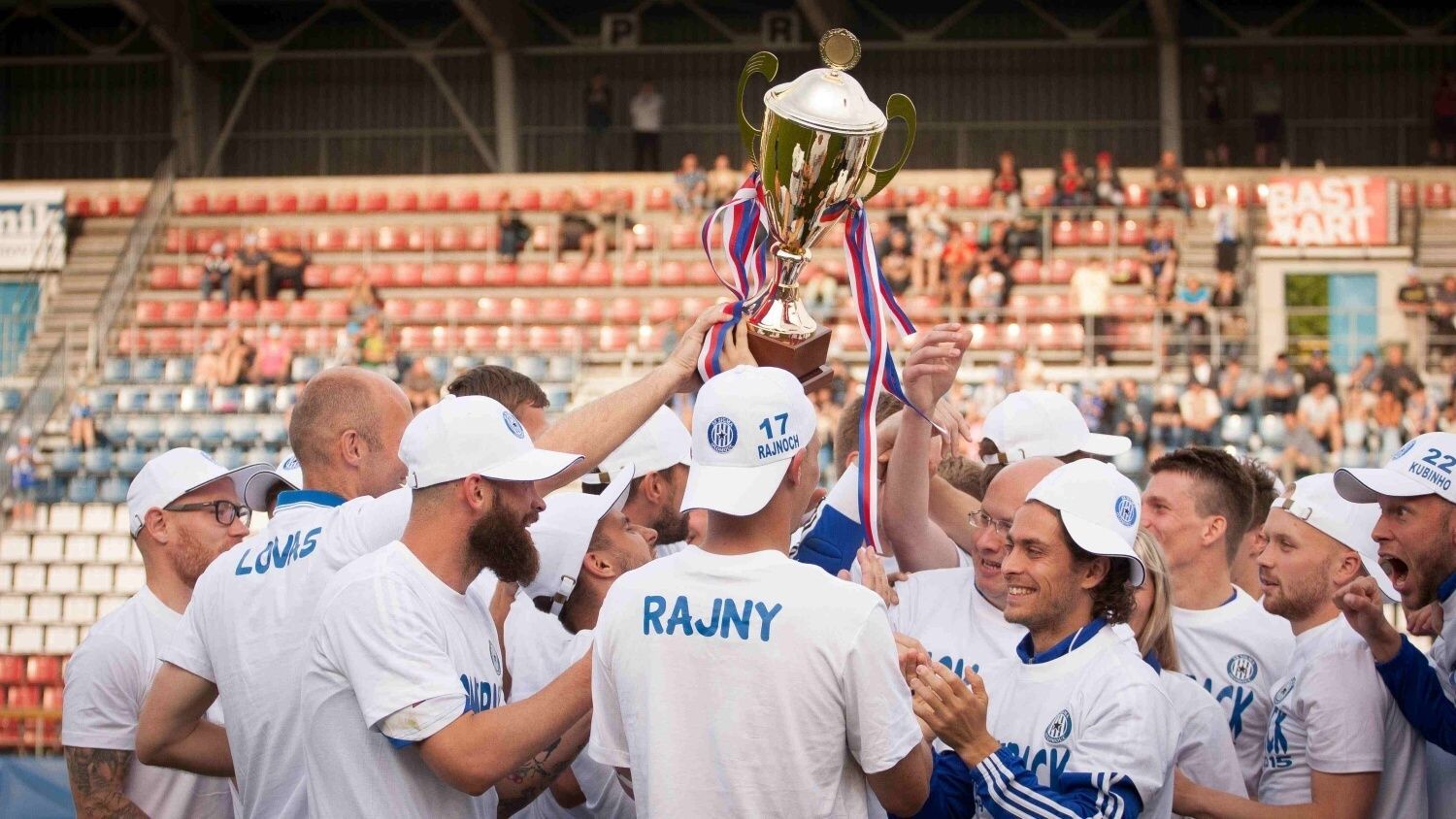 Sigma Olomouc slaví návrat do první ligy