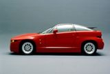 Ještě mnohem vzácnější než Spider je Alfa Romeo SZ, které se vyrobilo jen něco málo přes 1000 kusů.