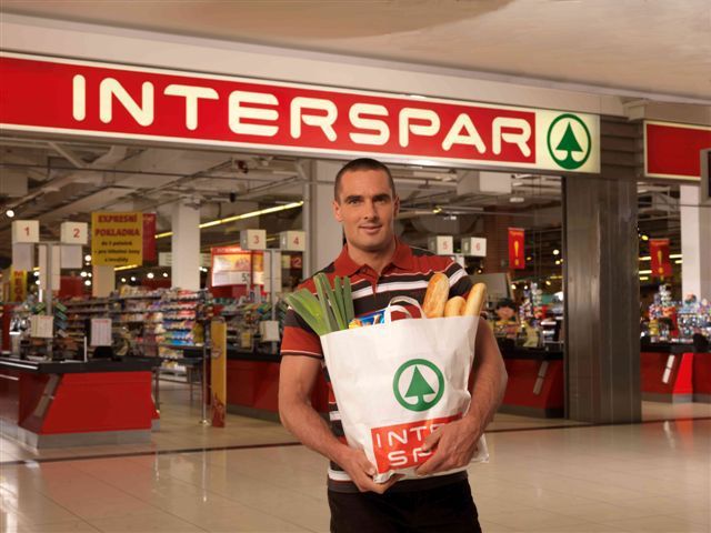 Roman Šebrle v Intersparu