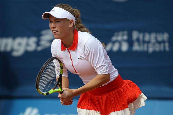 Caroline Wozniacká na Prague Open 2017