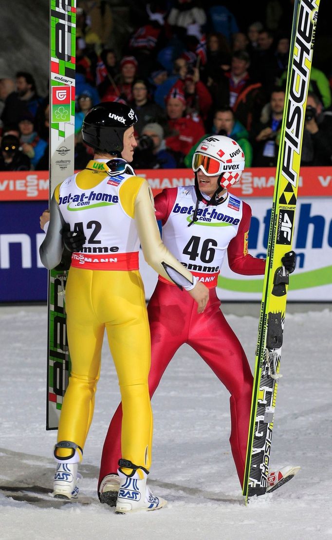 MS v klasickém lyžování 2013, skoky na velkém můstku: Peter Prevc a  Kamil Stoch