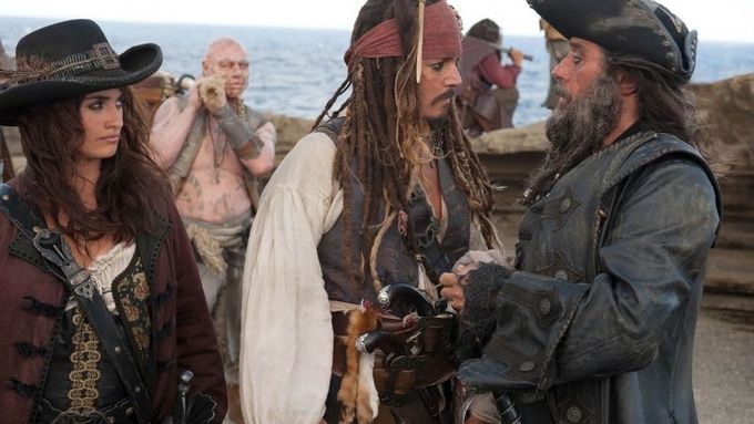 Piráti z Karibiku 4 - Penélope Cruz a Johny Depp
