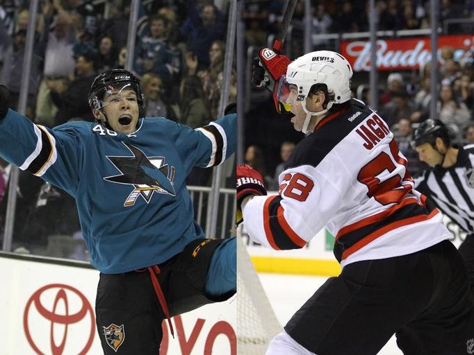 Tomáš Hertl vs. Jaromír Jágr