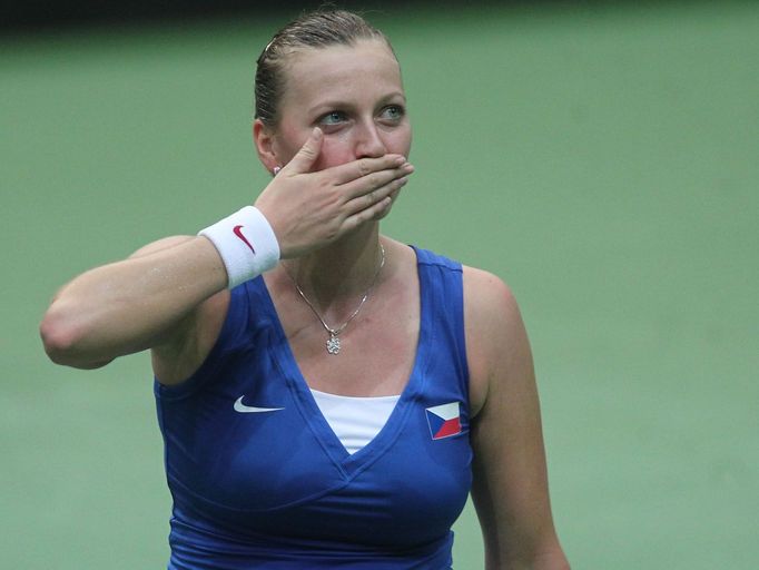 Fed Cup, Česko - Austrálie: Petra Kvitová