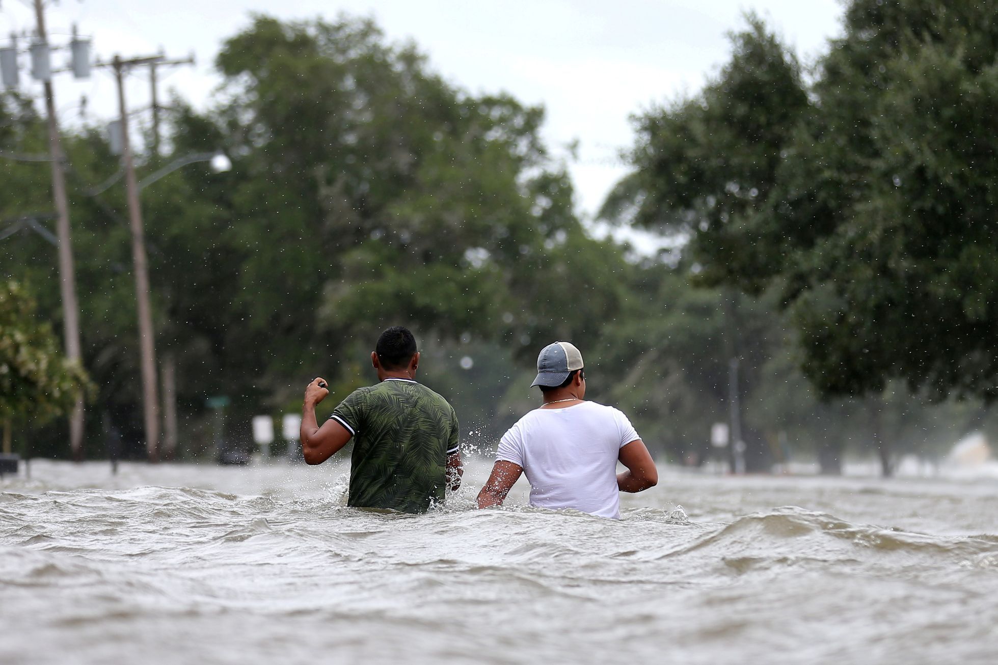 Tropická bouře Barry v Louisianě