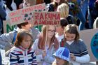 Studenti letos popáté stávkovali za klima, sešli se na Staroměstském náměstí