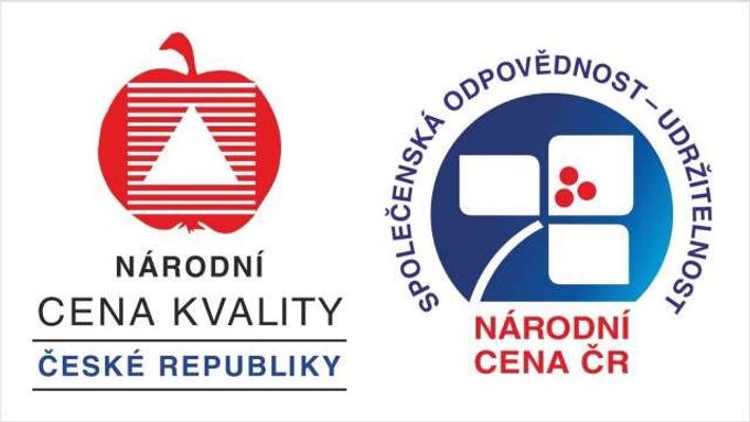 Národní ceny kvality ČR a Národní ceny ČR za společenskou odpovědnost a udržitelný rozvoj.