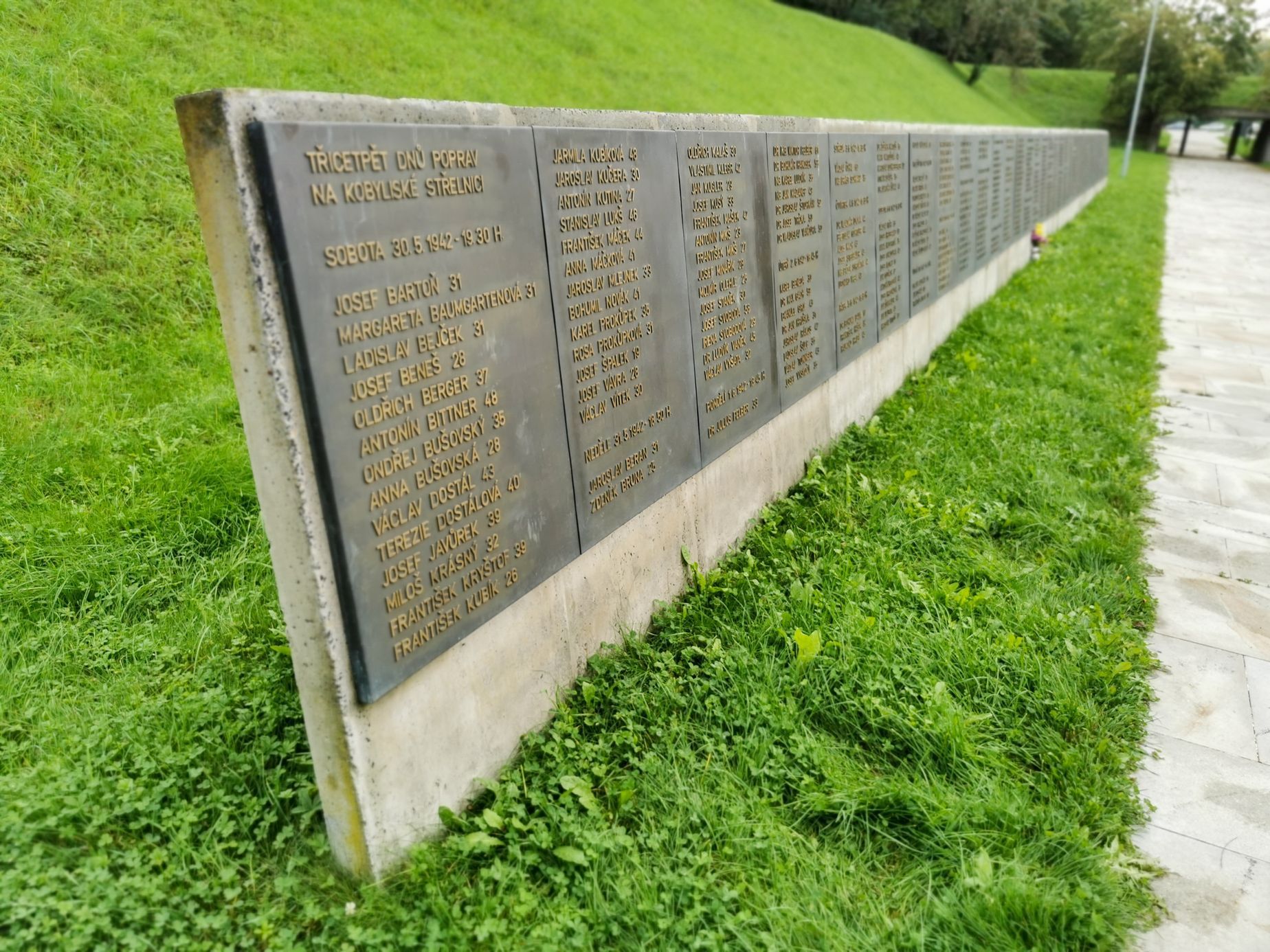 Kobyliská střelnice, Památník protifašistického odboje, historie, Heydrichiáda, Praha 8