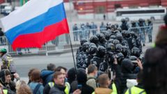 Dubnové demonstrace na podporu Alexeje Navalného letos ruská policie rozehnala.