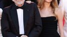 Režisér Francis Ford Coppola se svou vnučkou Romy Mars Croquet.