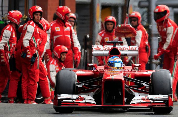 Formule 1, VC Belgie 2013: Fernando Alonso, Ferrari