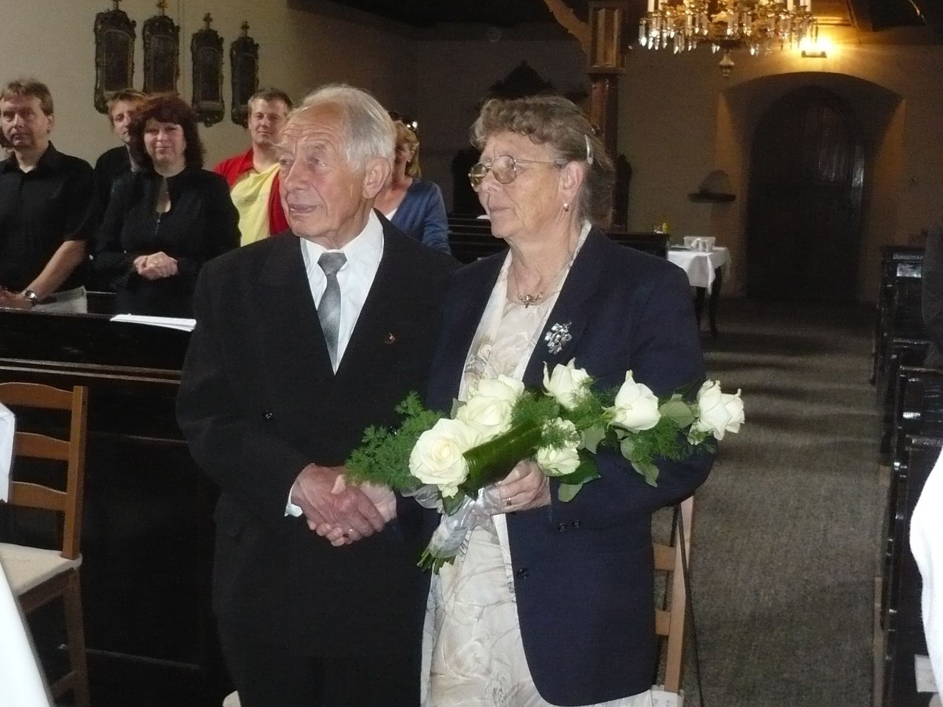 František Teplý s manželkou Jaroslavou.