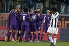 Juventus podlehl Fiorentině a vede italskou ligu už jen o bod