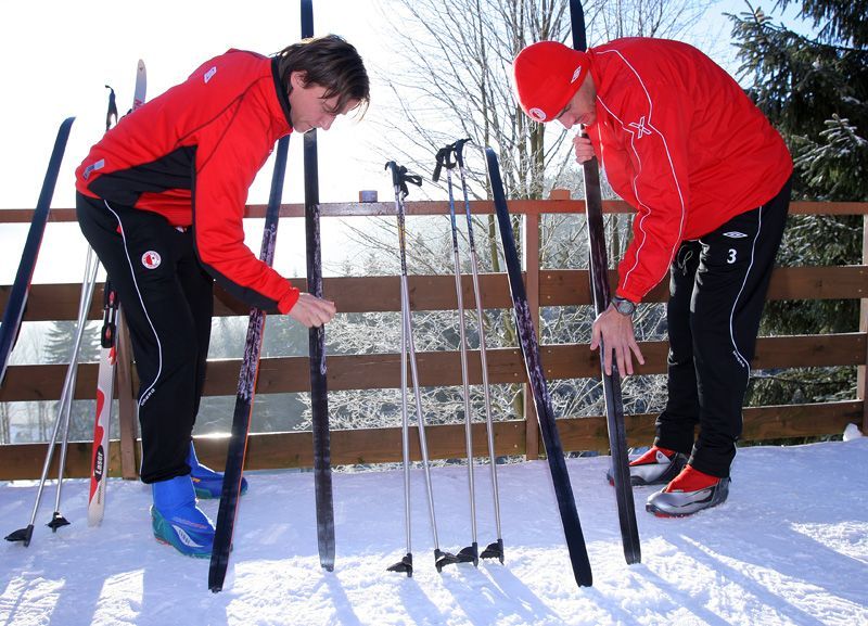 Fotbalisté Slavie posilují v Krkonoších