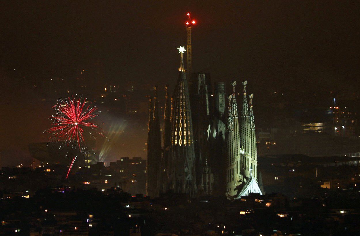 Fotogalerie / Sagrada Familia / Uplynulo 140 let položení základního kamene barcelonského chrámu Sagrada Familia