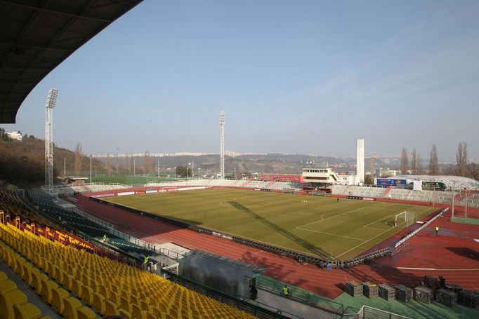 Dukla Praha, stadion