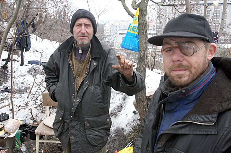 Pepa a Pepík, bezdomovci z Žižkova