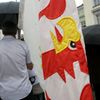 Demonstrace starostů proti daňové diskriminaci