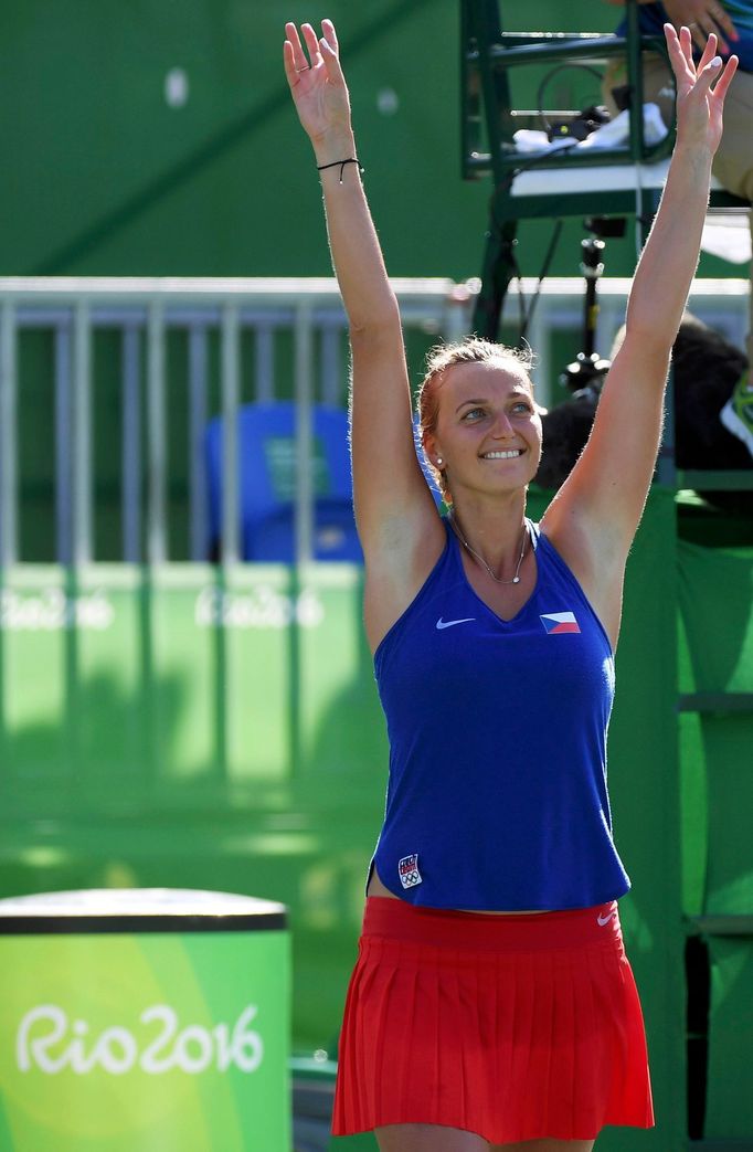 OH 2016, tenis: Petra Kvitová v zápase o 3 místo s Madison Keysovou