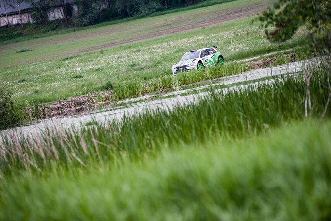 Rallye Český Krumlov 2015: Jan Kopecký - Pavel Dresler, Škoda Fabia R5