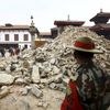 Zemětřesení v Nepálu.