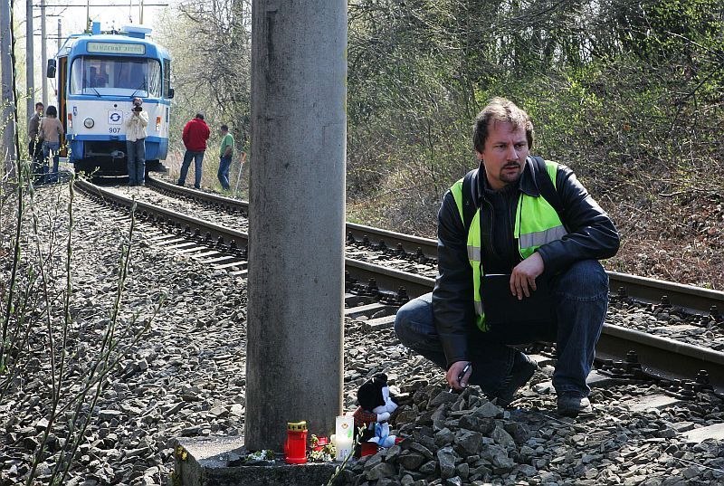 srážka tramvají