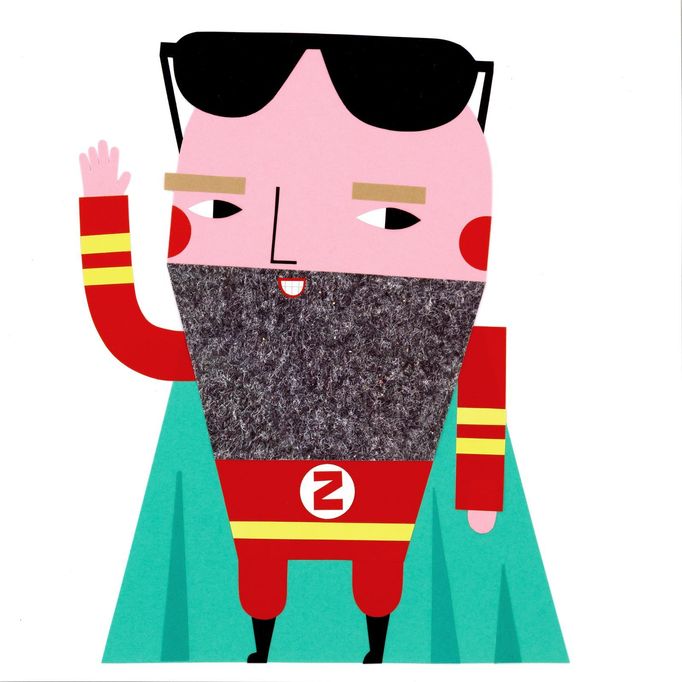 Ilustrace Venduly Chalánkové ke knize Víta Samka Bulbem záchranáře: Jak zachránit život a stát se superhrdinou.