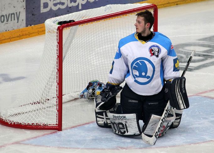 Hokej, extraliga: Slavia - Plzeň: Marek Mazanec