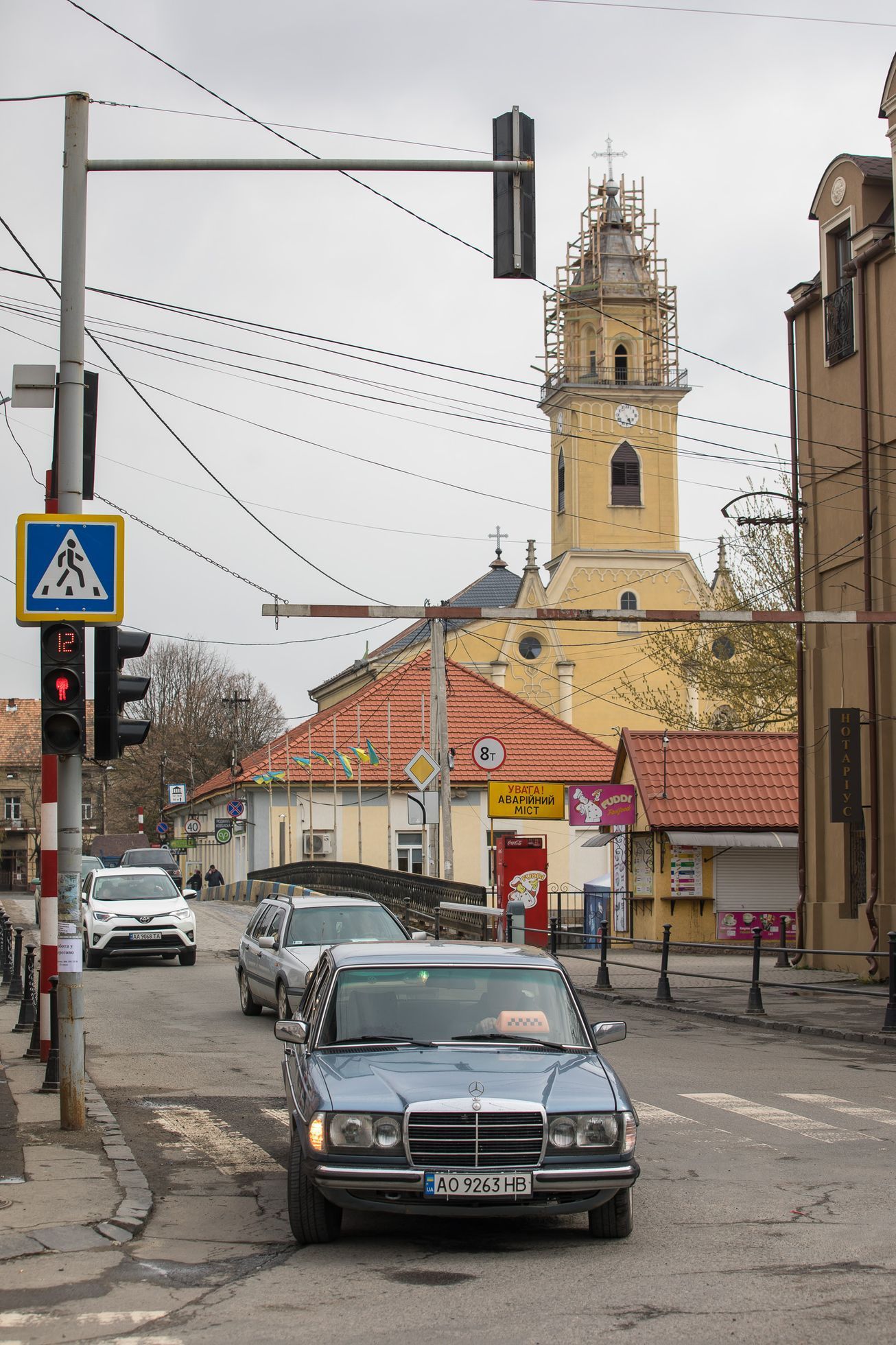 Uprchlíci na ukrajinsko-maďarské hranici