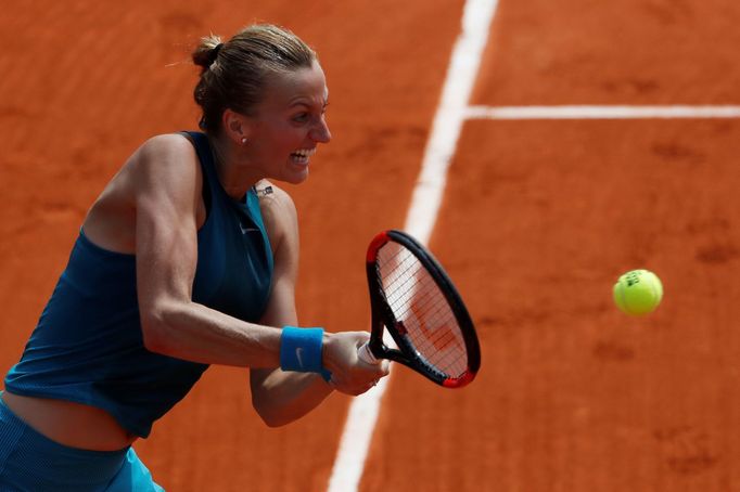 Petra Kvitová na French Open 2018