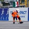 F1, VC Belgie 2019: traťoví komisaři při úklidu okruhu ve Spa-Francorchamps