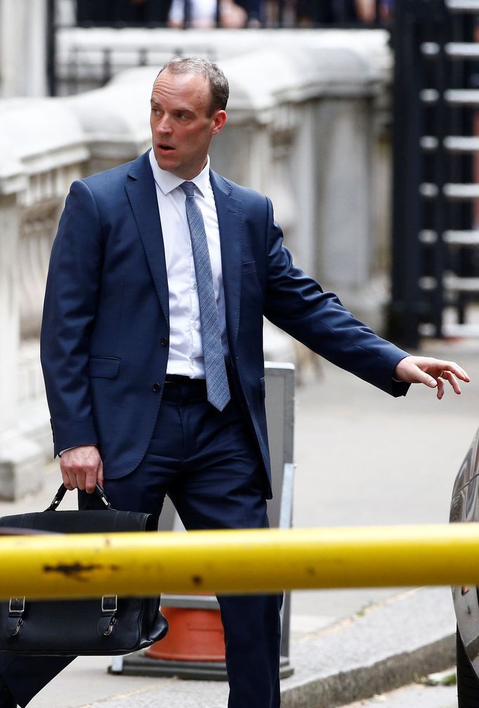 Nový ministr pro brexit Dominic Raab