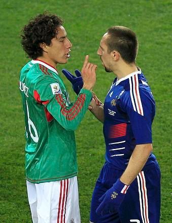 Juaréz a Ribéry