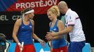 Lucie Hradecká, Kateřina Siniaková - Anna-Lena Friedsamová, Jule Niemeierová