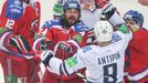 Lev Praha vs. Magnitogorsk, čtvrté finále KHL v O2 aréně