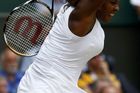 Americká tenistka Serena Williamsová prožívala zápas dost emotivně