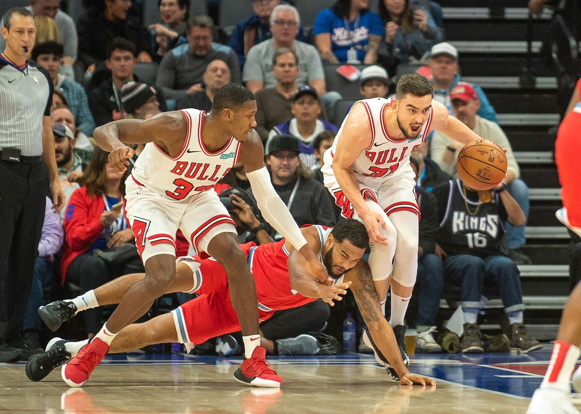 NBA: Chicago Bulls at Sacramento Kings, Tomáš Satoranský