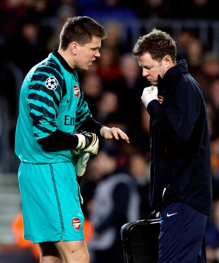 Barcelona - Arsenal: Szczesny