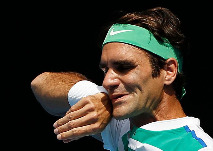 Roger Federer ve čtvrtfinále Australian Open 2016