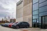 Audi Q8 e-tron na české prezentaci ve školicím středisku dovozce