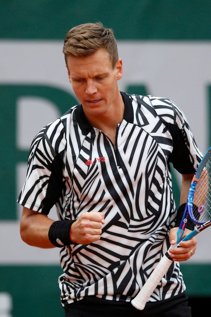 Tomáš Berdych v prvním kole French Open 2016