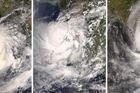 Tajfun v Číně zabíjel, u Kapverd sílí hurikán